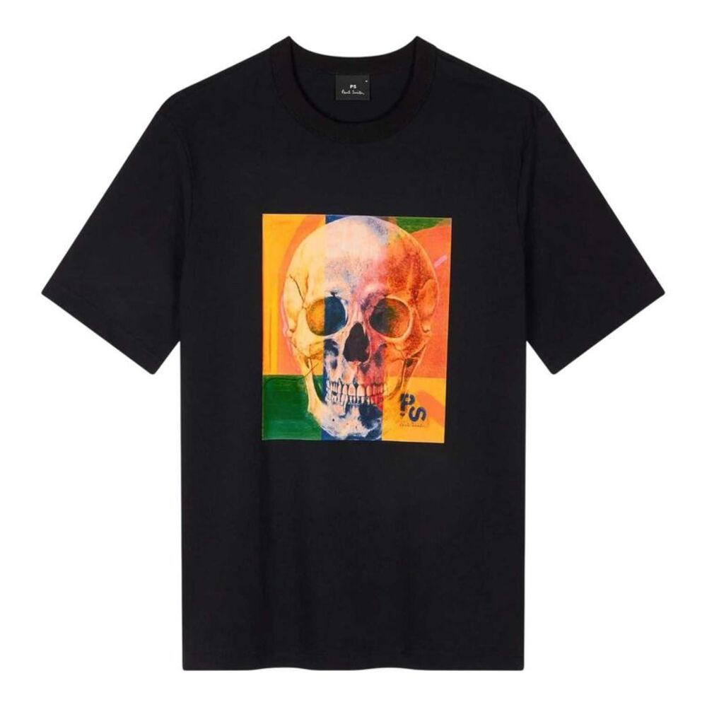 Paul Smith Mens Skull T-Shirt / Black